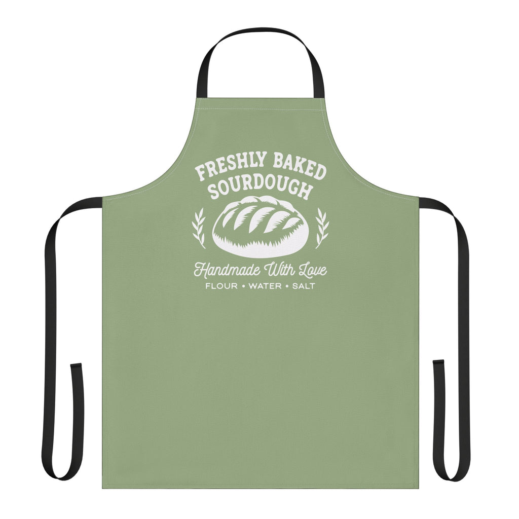 Sourdough Baker Apron – "Freshly Baked Sourdough" Handmade with Love Kitchen Apron
