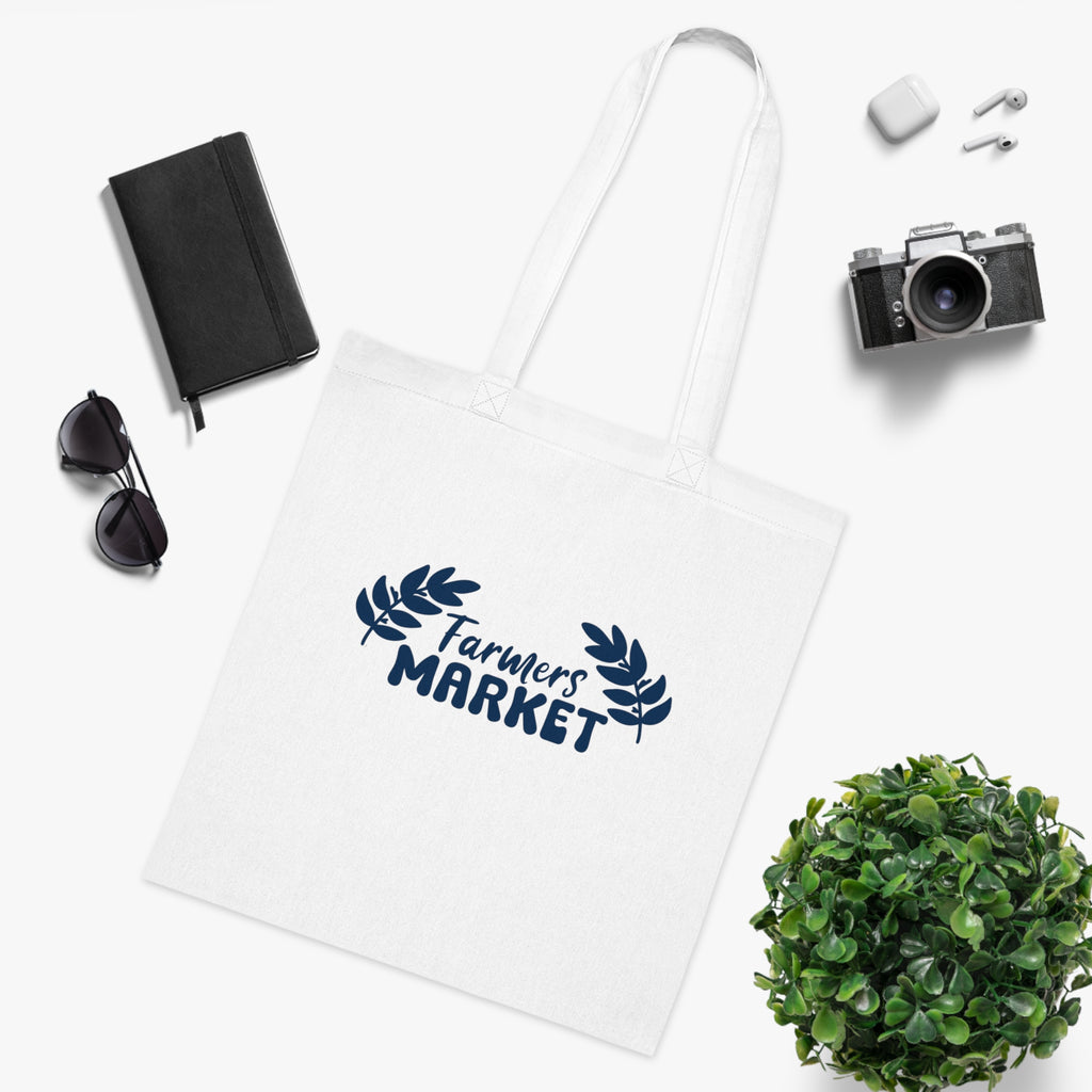 Farmers Market Cotton Tote — Reusable