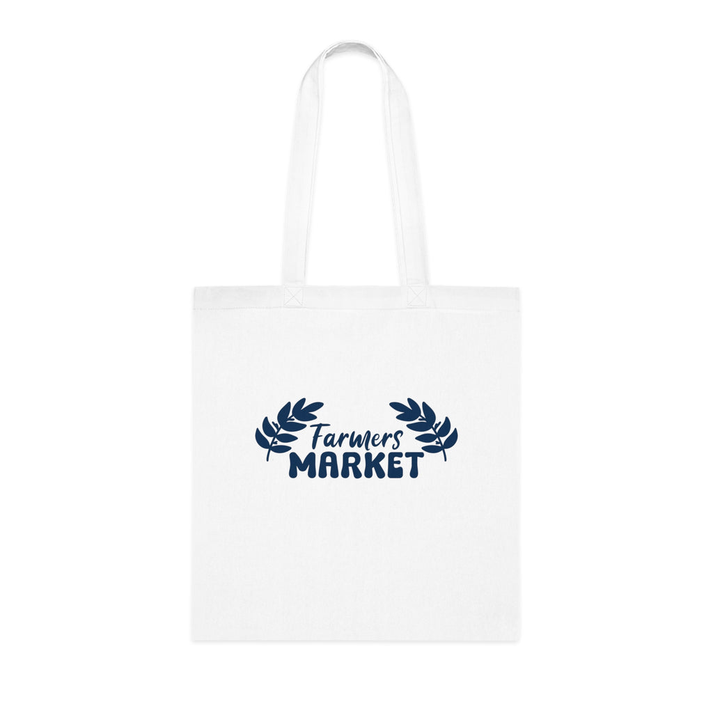 Farmers Market Cotton Tote — Reusable